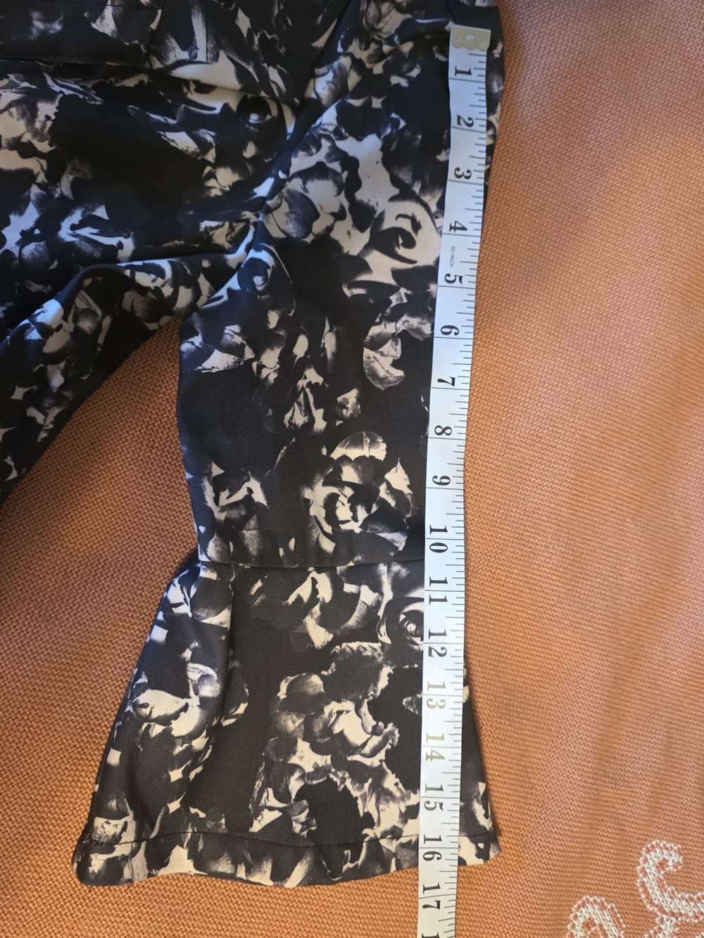 RIBKOFF Black & Blush Floral Fit-and-Flare Jacket with Bow - Picture 15 of 16